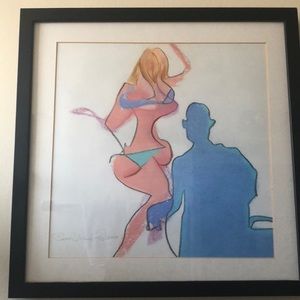 Artist Peter MENDEZ matted